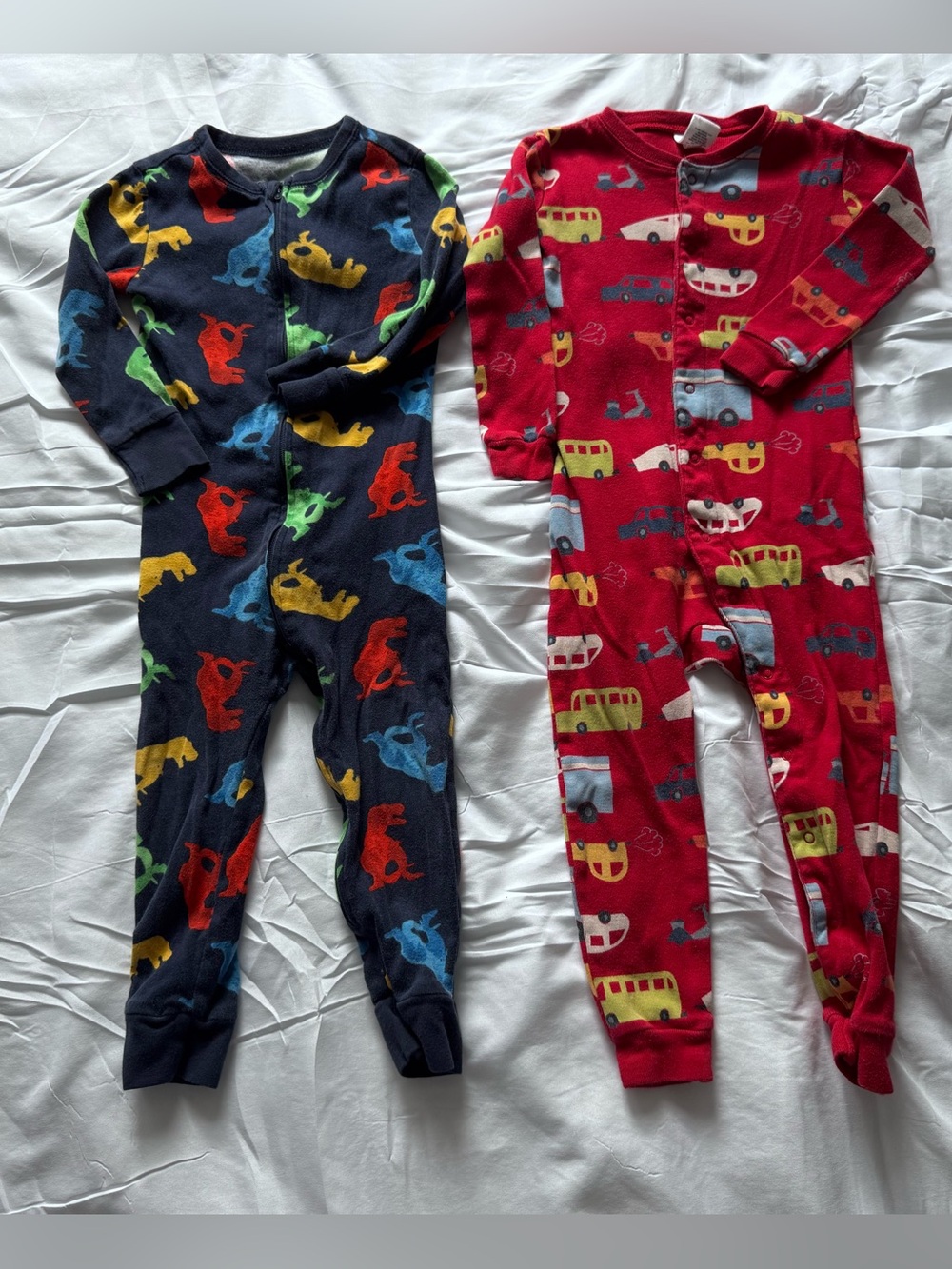 Boys 2T one piece pajamas